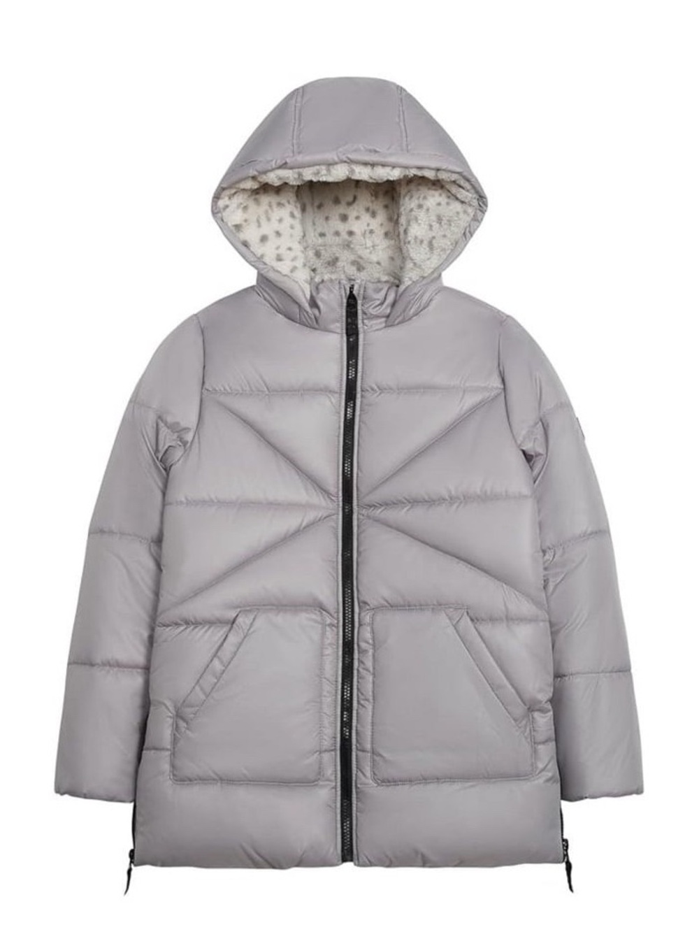 London Fog Little Girls Heavyweight Faux Fur
